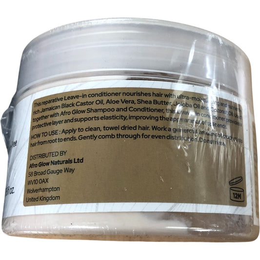 AfroGlow Natural Hair Leave-in Conditioner 300ml Jamaican Black Castor Oil