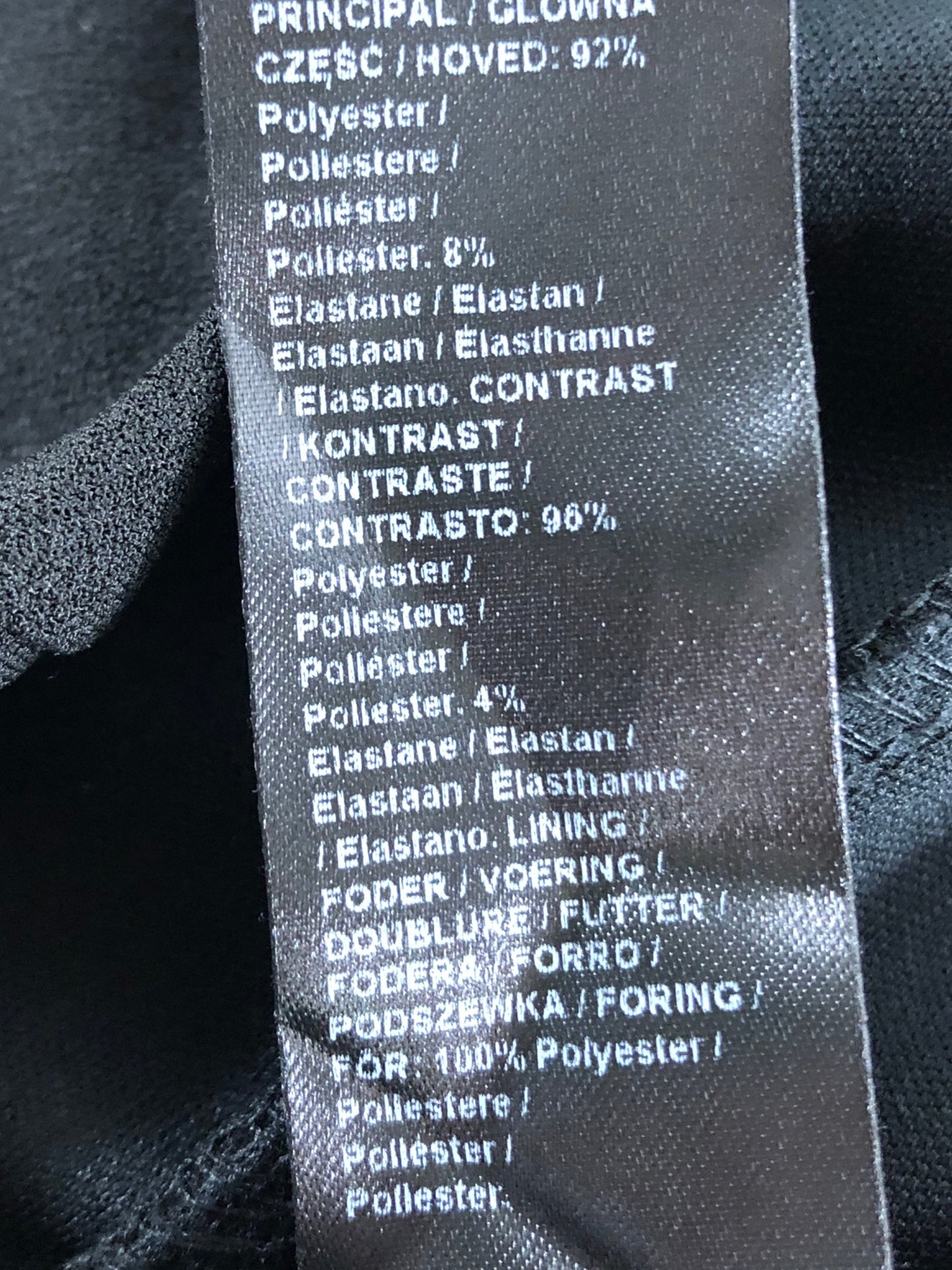 RIVER ISLAND Black Polka Dot Ruffle Bustier Dress UK XS Women's Party Style