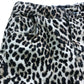 River Island High Rise Straight Trousers Girls Leopard Print Cotton 10 Years