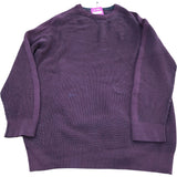 Cotton Sweater Men's Burgundy Size 2XL Knitted Casual Jumper