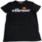 Ellesse Kids Outfit Set T-Shirt Shorts Size 8-9 Years Black Cargo Style