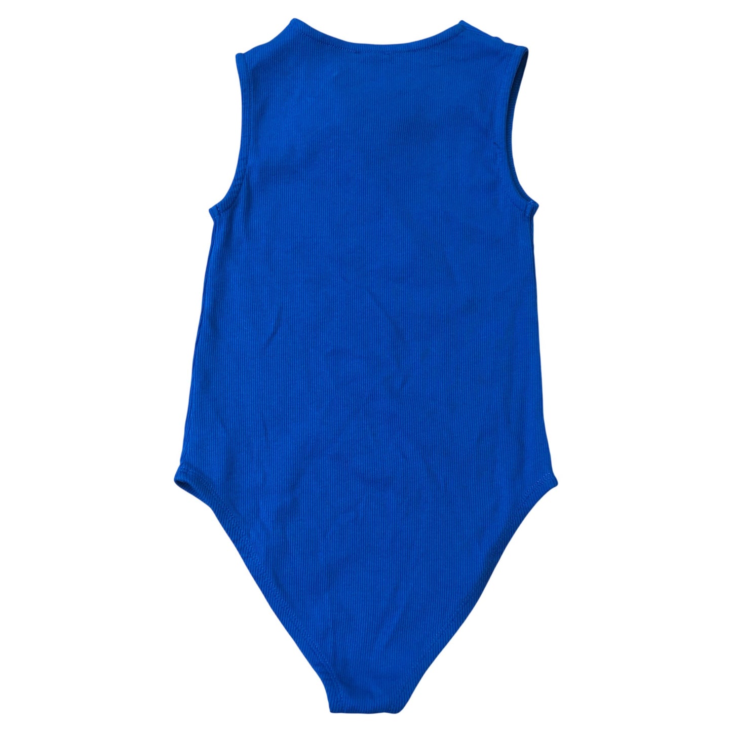 River Island Blue Sleeveless Leotard 7-8 Years Girls Fashion Top