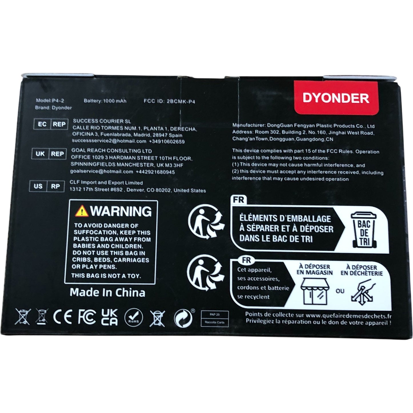 Dyonder Wireless Game Controller P4 Six Axis Vibration 1000mAh Battery