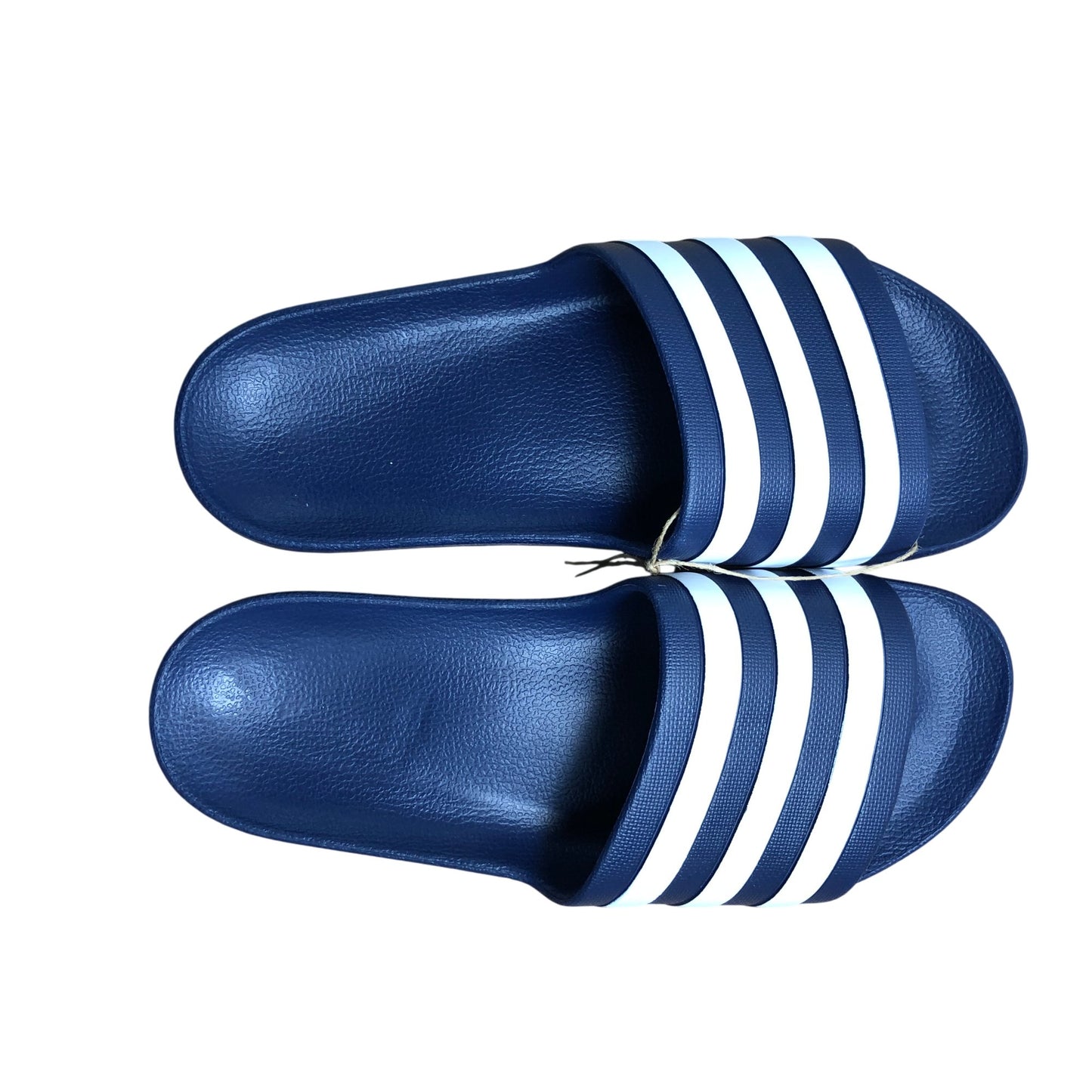 Adidas Adilette Aqua Sliders UK9 Men's Navy Blue Comfort Slip On Sandals