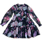 Floral Long Sleeve Dress Size 2-3 Years Girls' Bouffant Style