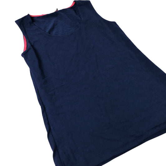 Boden Women's Activewear Tank Top  Navy Blue Red Trim UK12