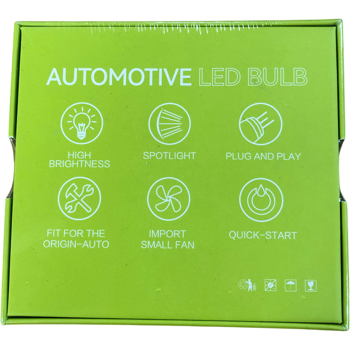 Autoyes H7 LED Headlight Bulbs Pack of 2 High Brightness Automotive Lighting