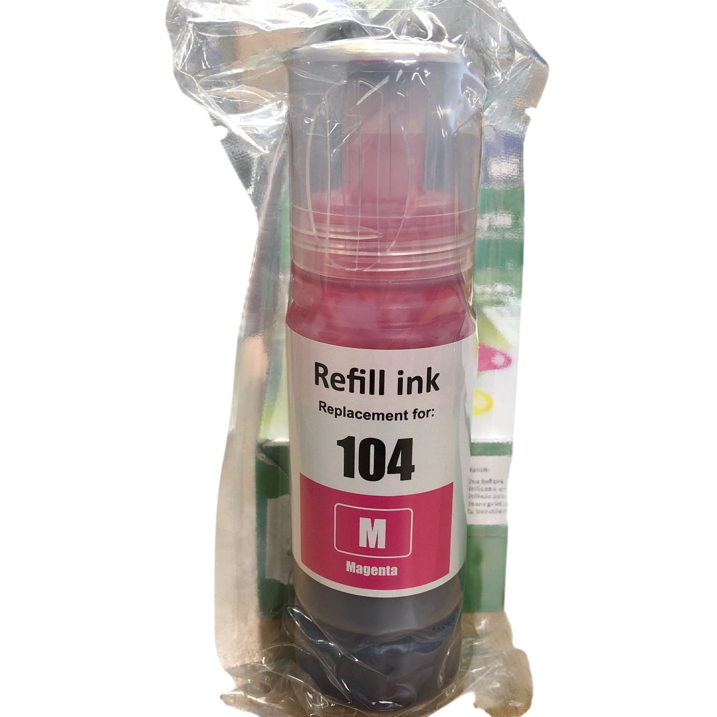 Laipeng E104 Ink Bottle Refill Kit 70ml Black Cyan Magenta Yellow 4 Pack