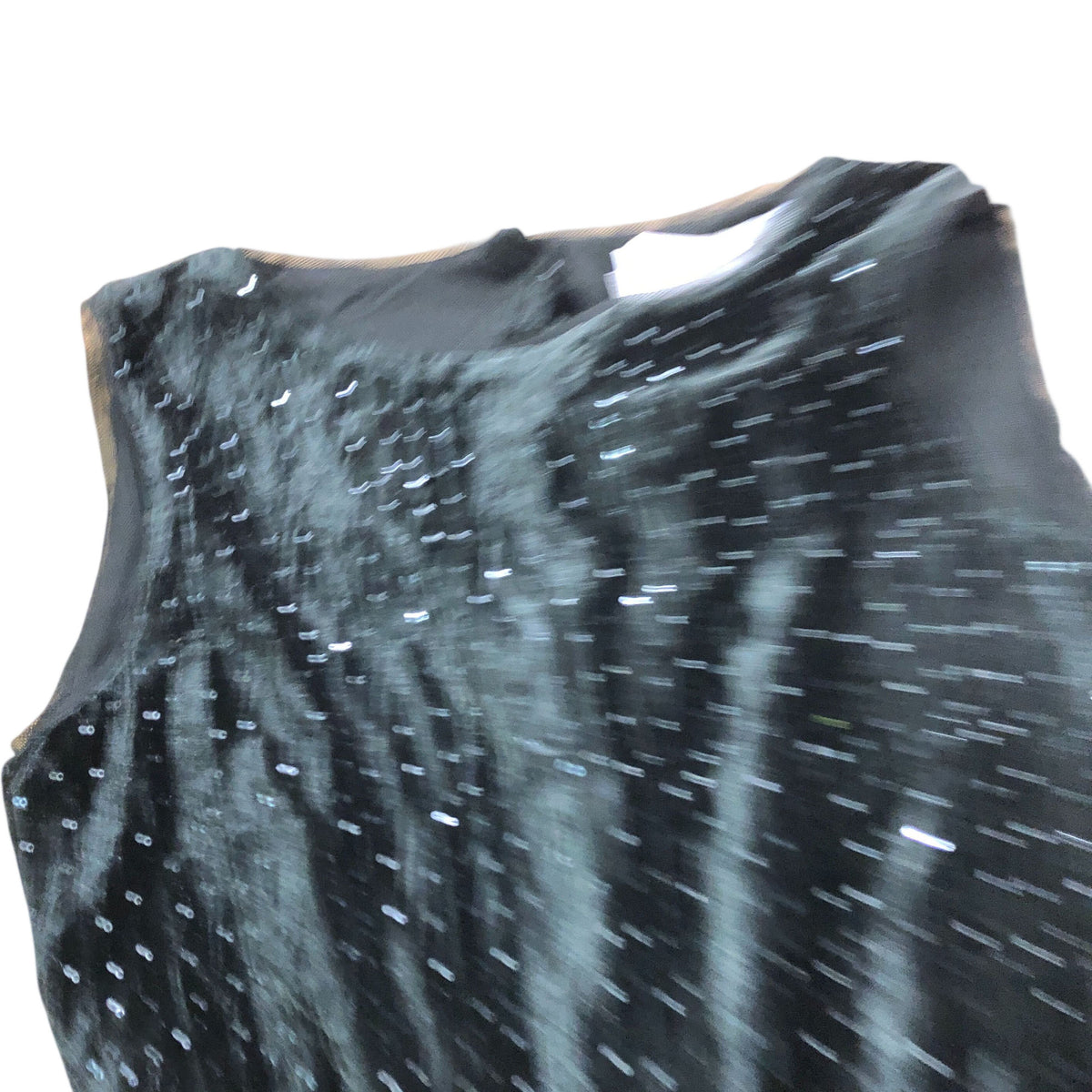 Zara Black Velvet Sequin Jumpsuit 8-9 Years