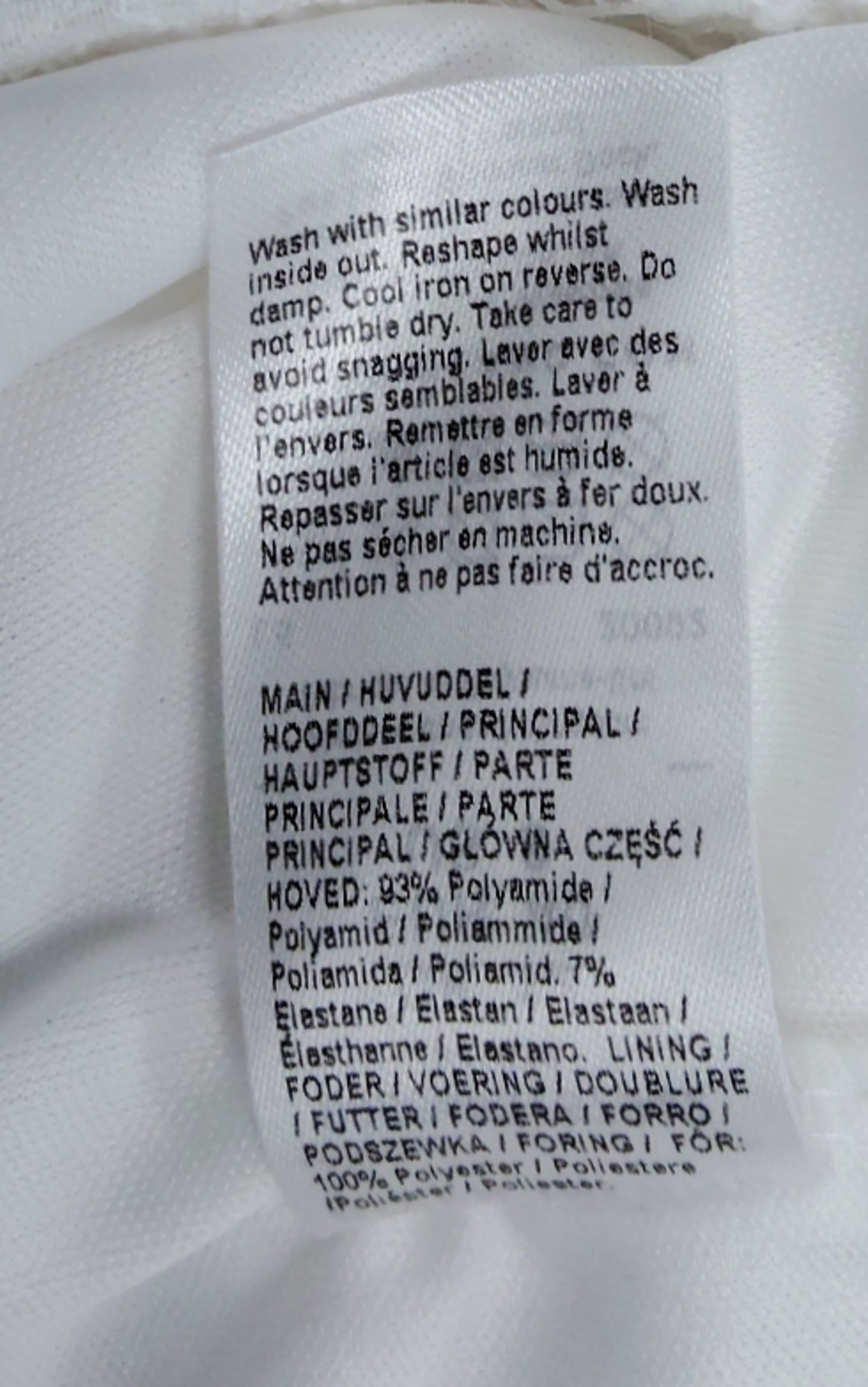 River Island Women's UK12 Lace Flared White Skirt Size 12 Elegant Design