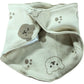 So Cute Baby Hat Bib Set 3-6 Months Organic Cotton Bear Design Cream Set 68cm