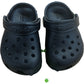 Crocs Classic Clog Kids Black Lightweight Slip On Comfortable Footwear