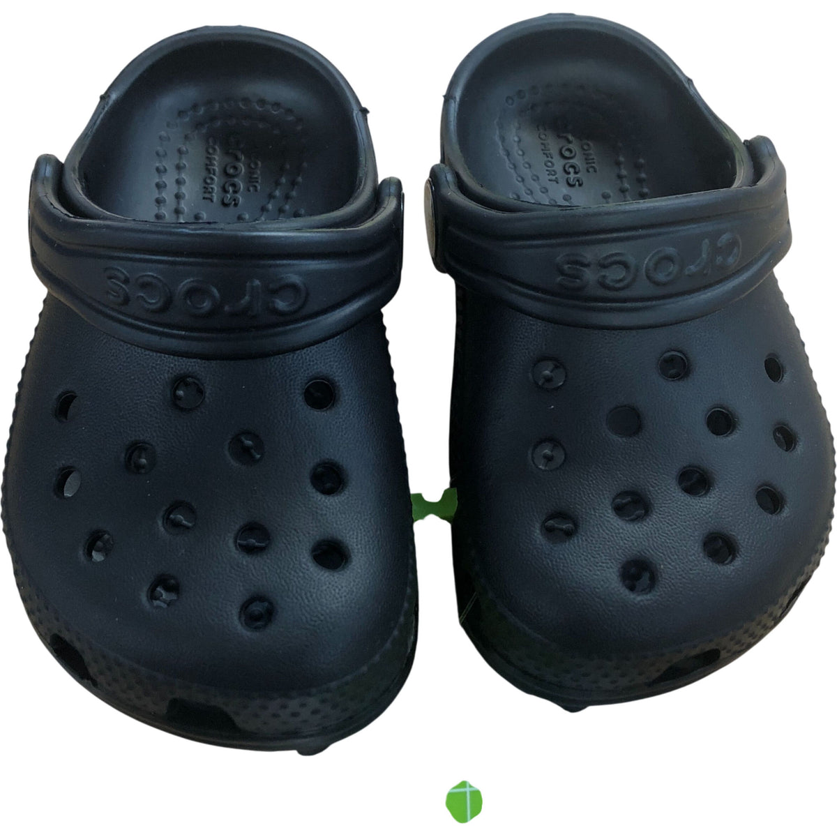 Crocs Classic Clog Kids Black Lightweight Slip On Comfortable Footwear