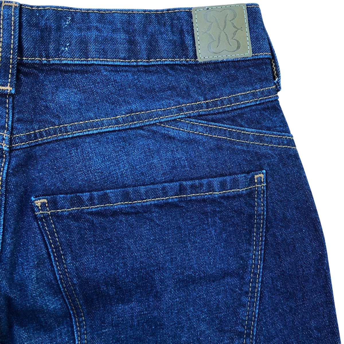 River Island Petite Mom Jeans Turn Ups Blue