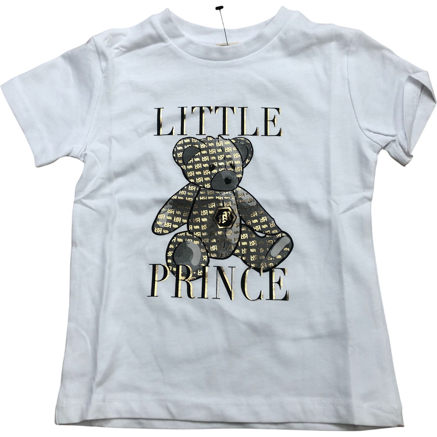 River Island Little Prince T-Shirts Baby Kids White 2-3 Years Two Pack
