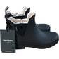 Tretorn EVA W 6.5 Women's Black Rubber Chelsea Boots Warm Lining Waterproof