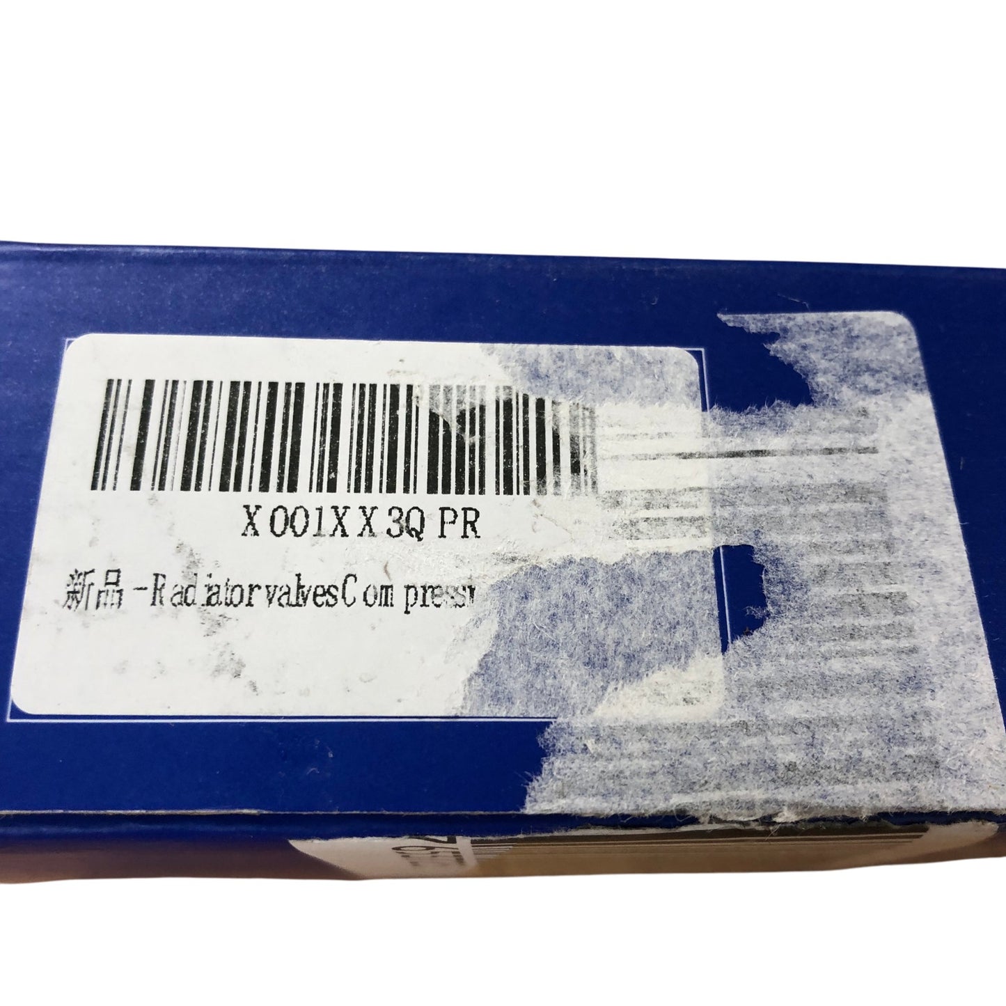 VANCORO Radiator Valve Set 15mm x 1/2 Chrome Finish Plumbing Parts DIY