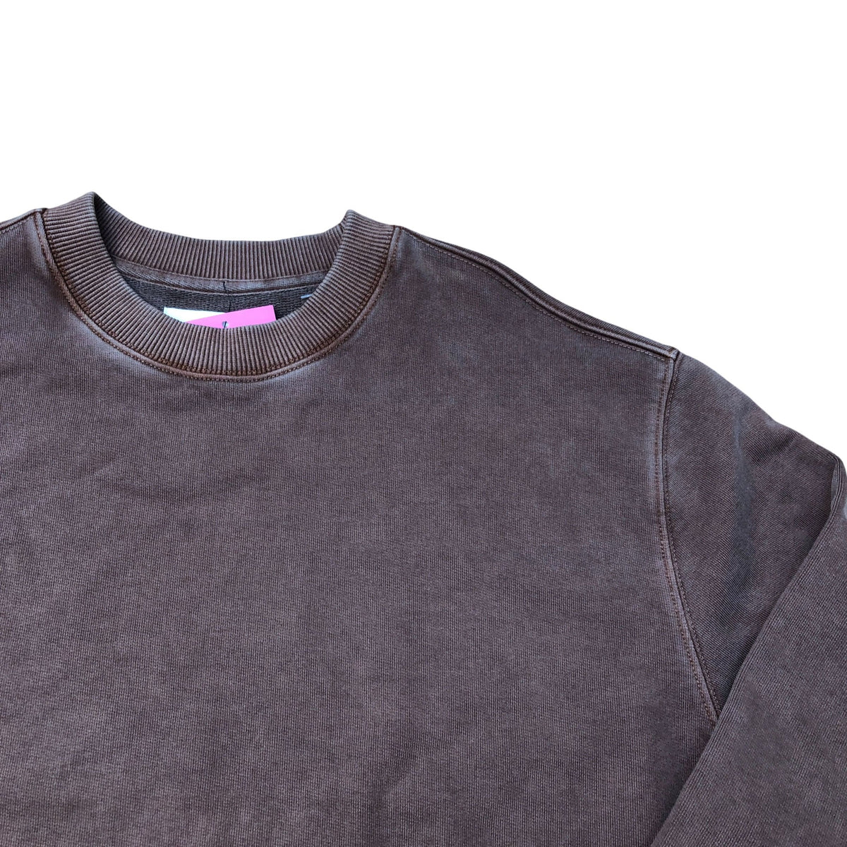 Brown Crew Neck Sweatshirt Size M