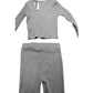 River Island Girls 2 Piece Set Cardigan And Leggings Age 5 Years Grey Ribbed