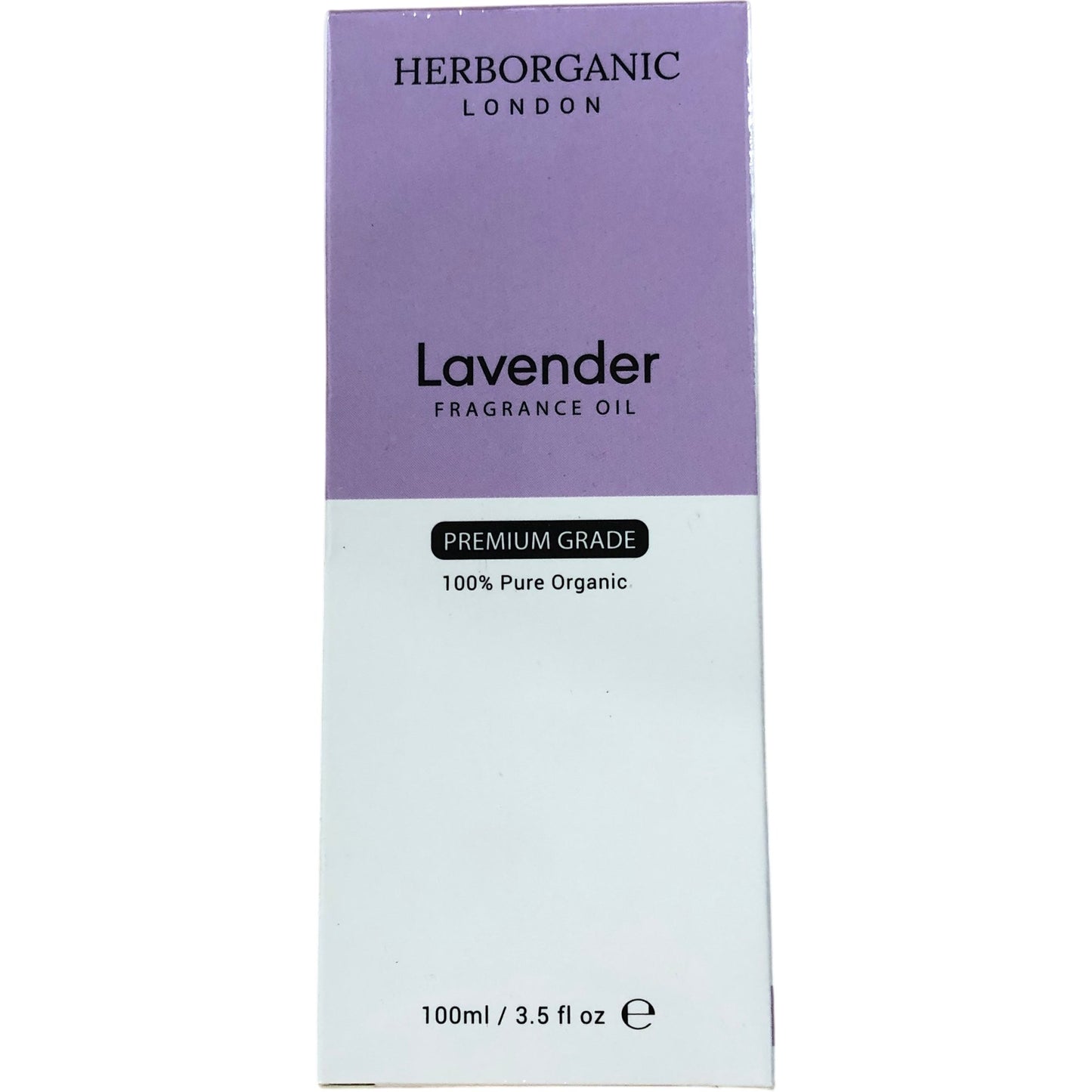 HERBORGANIC Lavender Fragrance Oil 100ml Premium Grade 100 Percent Pure Organic