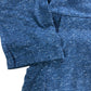 Rua Sparkle Jersey Dress UK8 Women's Deep Blue Long Sleeve