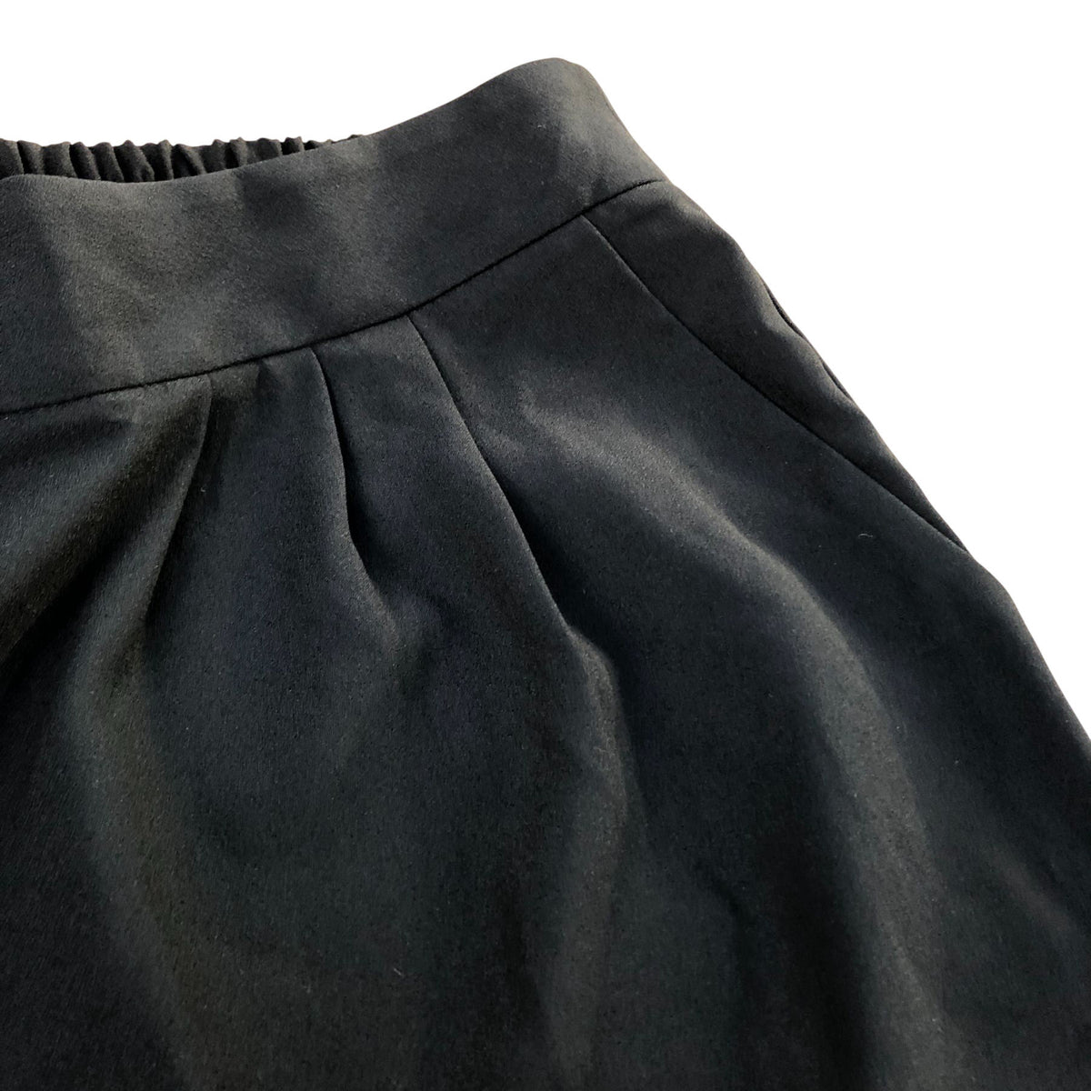 River Island Black Wide Leg Trousers Women's Loose Fit 100% Polyester