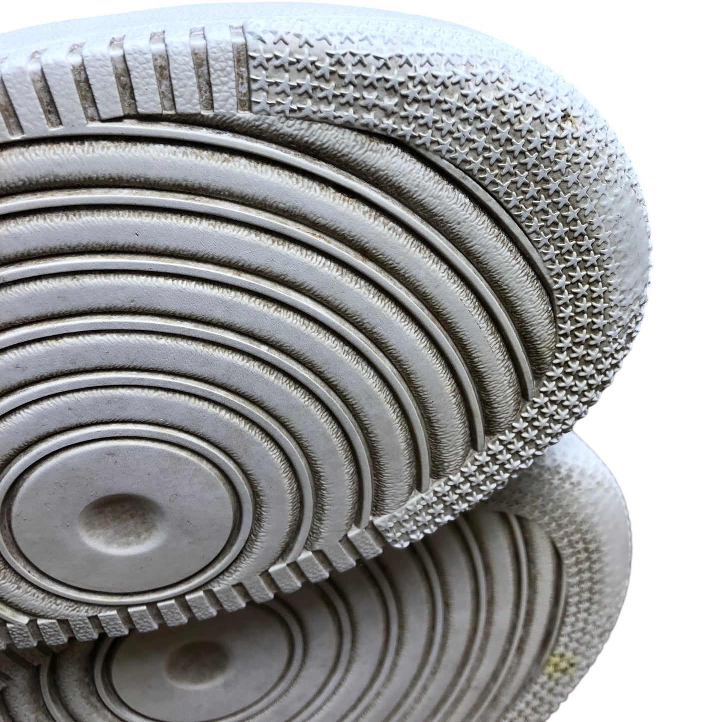 Nike Air Force 1 Low UK9 Men's Trainers White Black Leather Stylish Sneakers