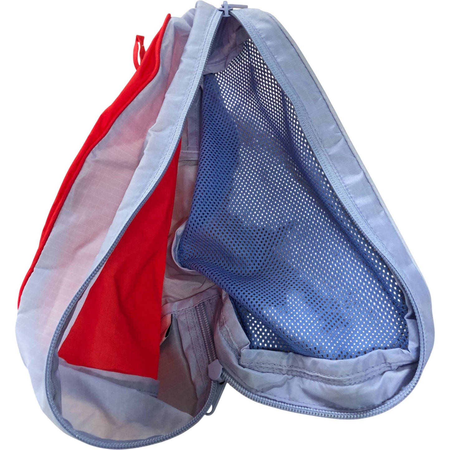 Cosmetic Toiletry Bag Reusable Travel Pouch Zip Closure Waterproof Blue Red