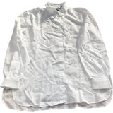Baukjen White Shirt Size UK6 Women's Tencel Relaxed Fit Long Sleeves