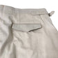 Men's Beige Tailored Fit Formal Style Trousers with Cuffs 36"