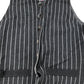 River Island Button Front Vest Size 12 Women's Striped Sleeveless Casual Top