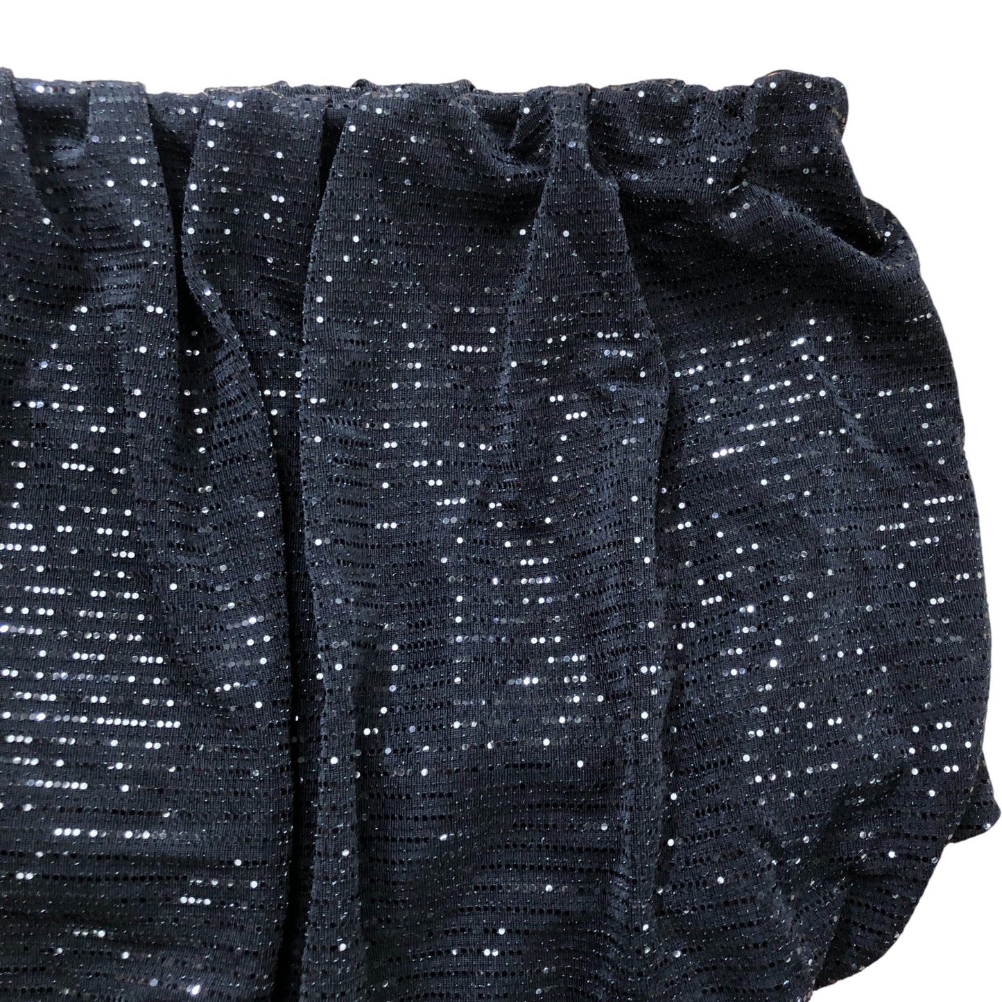 River Island Women's Black Sequin Bubble Skirt Size 14