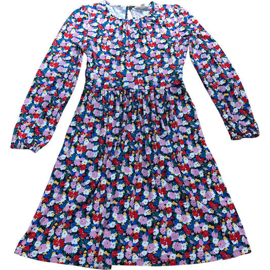 Boden Floral Jersey Dress - Size 8
