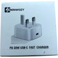 Crenwozy PD 20W USB-C Fast Charger Power Adapter Model PD0201B UK Plug