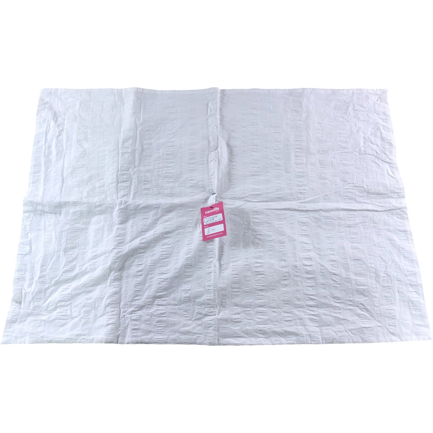 The White Company Cotton Pillowcases Standard Size 20x30 Inches White Bedding