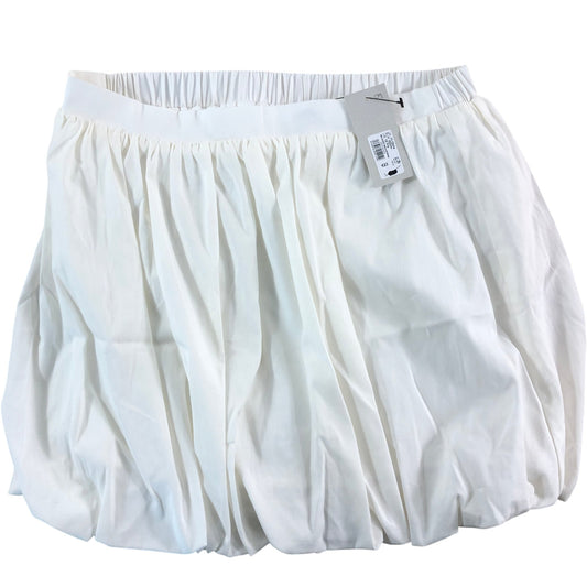 RIVER ISLAND Girls White Skirt Age 11-12 Years Casual Gathered Style