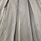 River Island Pleated Midi Skirt UK12 Women's Grey Polyester Blend