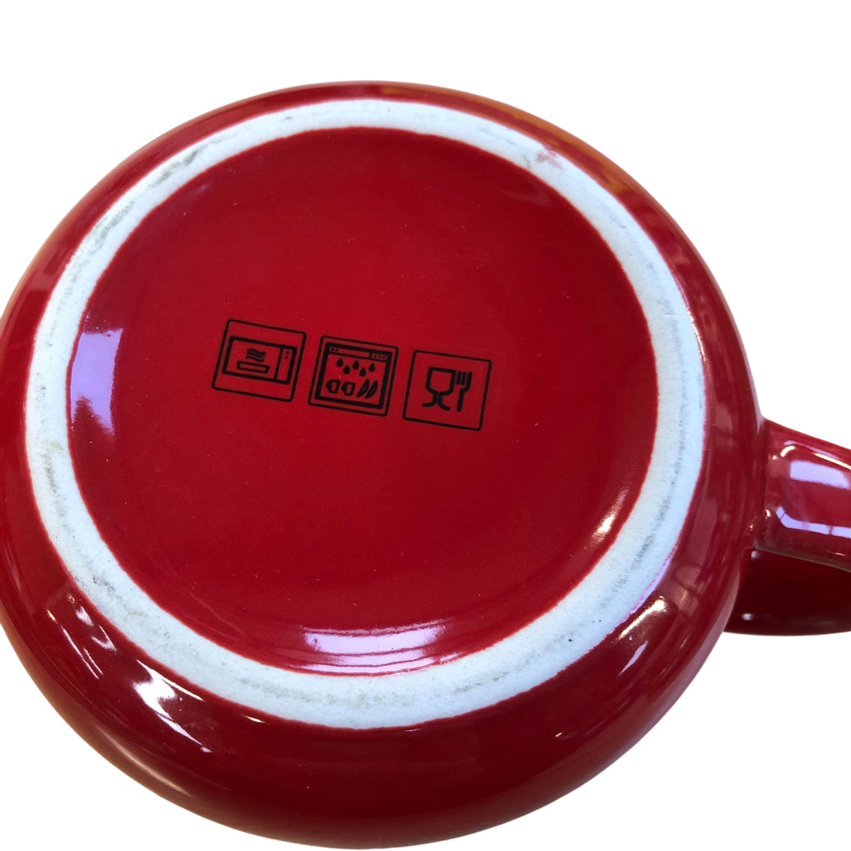 Santa Stop Here Red Mug Seasonal Drinkware