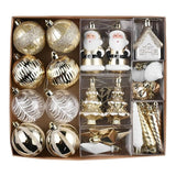 Valery Madelyn Christmas Bauble Set Holiday Ornaments Bundle 40 Pcs