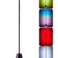 Smart Floor Lamp LED RGB 1.8m Adjustable With Remote Control Black