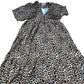 Baukjen Leopard Print Dress UK Size 10 Women's Midi Viscose Casual Style