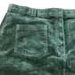 Green Corduroy Mini Skirt Size 18 Women's Casual Fashion