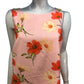 River Island Garden Dress UK18 Women's Floral Pink Sleeveless Summer Dress