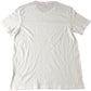 Adidas T-Shirt L Men's White Cotton Short Sleeve Logo Gym Sports