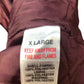 Men's Brown Polyester Casual Jacket with Pockets XL