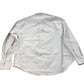 River Island Long Sleeve Shirt Beige Striped 100 Cotton With Pocket