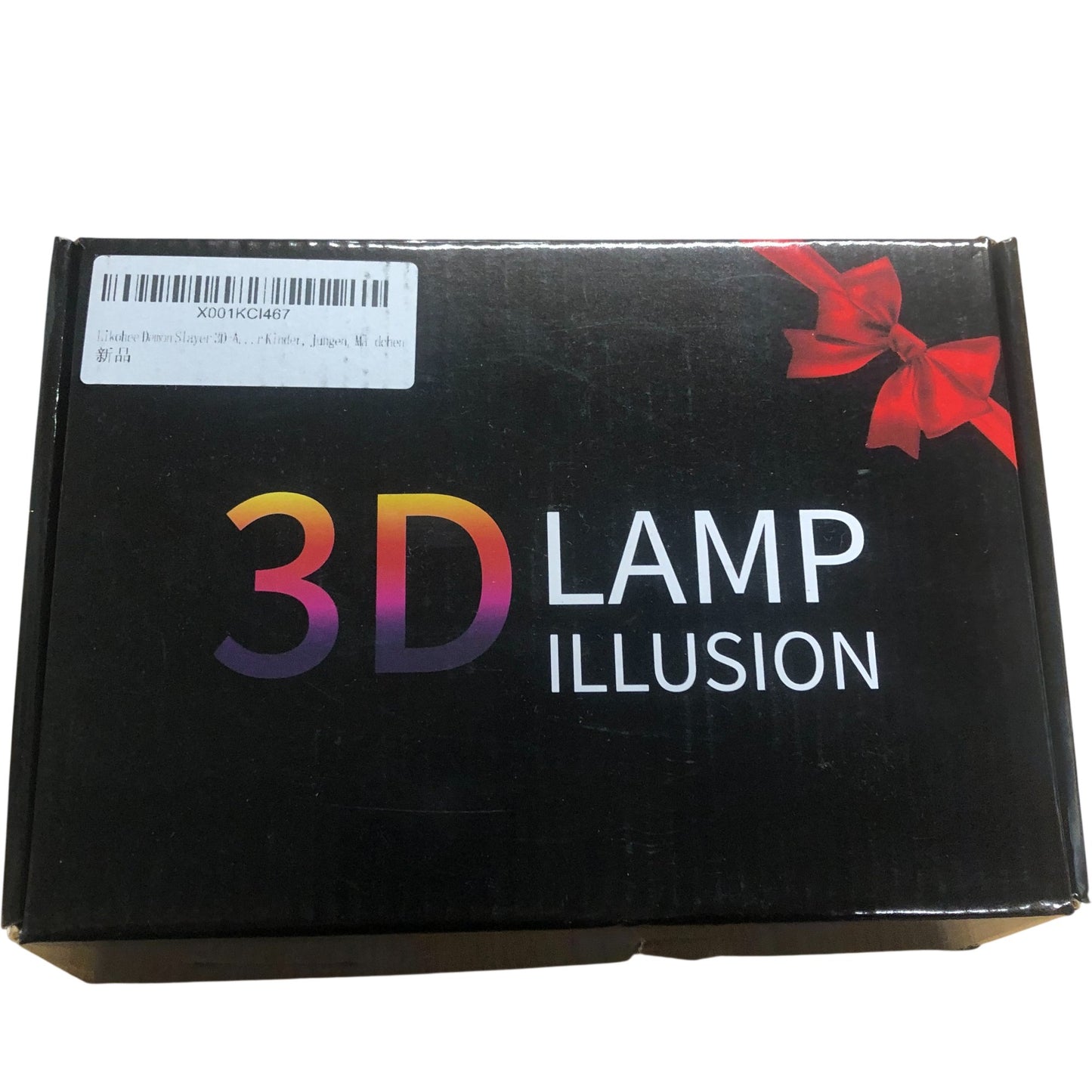 Demon Slayer 3D Lamp Illusion Touch Switch Colour Changing LED Nightlight