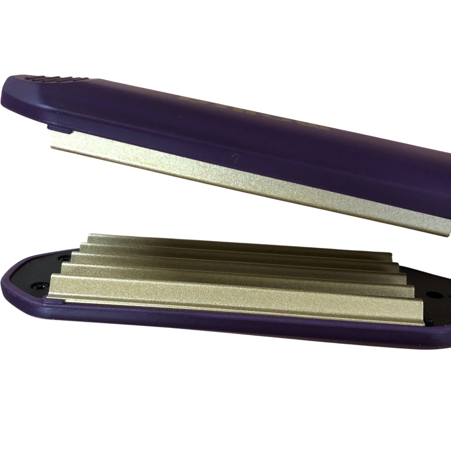 Dshow Professional Hair Iron Crimper Purple Ceramic Plates Hair Styling