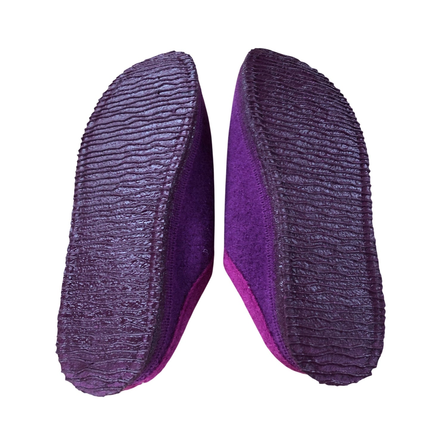 Giesswein Dannheim Slippers Size UK 7 Women's Violet Wool Casual Indoor Footwear