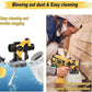 NEW 1000W WET PAINT SPRAYER With 4 Nozzles Adjustable Flow Control 3 Patterns